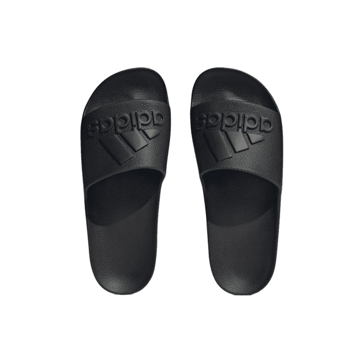 adidas Adilette Aqua Slides 'Core Black' Angle 0