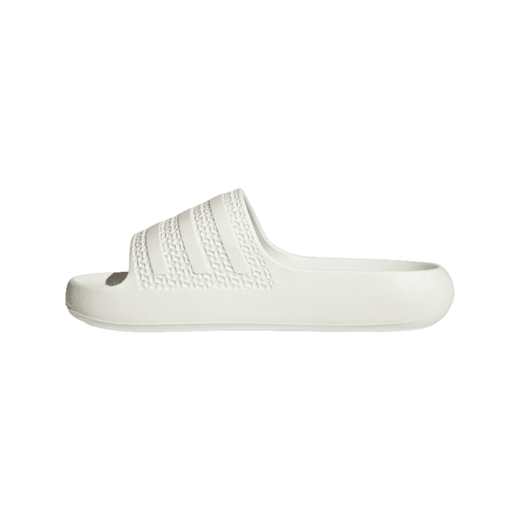 adidas Adilette Ayoon Slide 'Triple White' (W) Angle 4