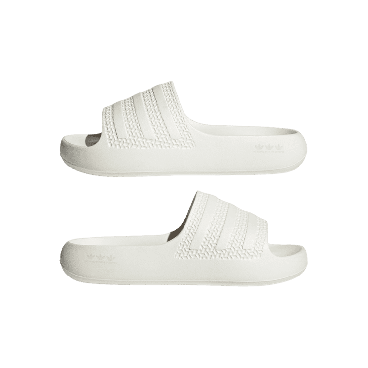 adidas Adilette Ayoon Slide 'Triple White' (W) Angle 5