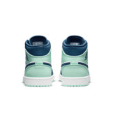 Jordan 1 Mid Mystic Navy Mint Foam Angle 3
