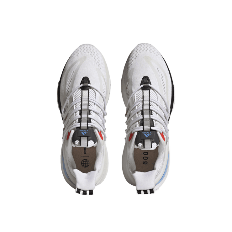 adidas AlphaBoost V1 'White Black Blue Fusion' Angle 0