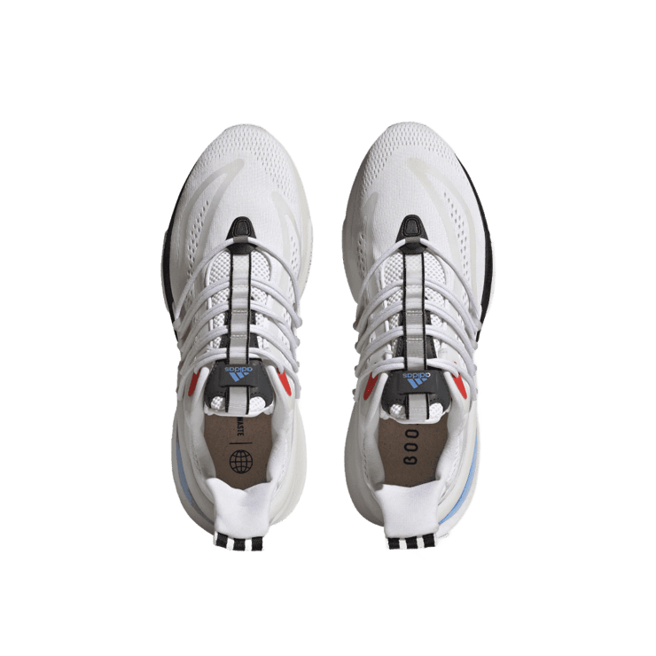 adidas AlphaBoost V1 'White Black Blue Fusion' Angle 0