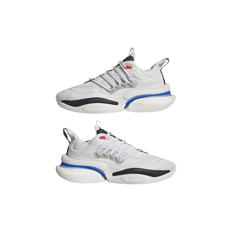 adidas AlphaBoost V1 'White Black Blue Fusion' Angle 5