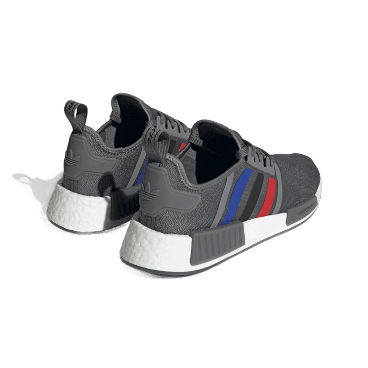 adidas NMD_R1 'Grey Scarlet Blue' Angle 3