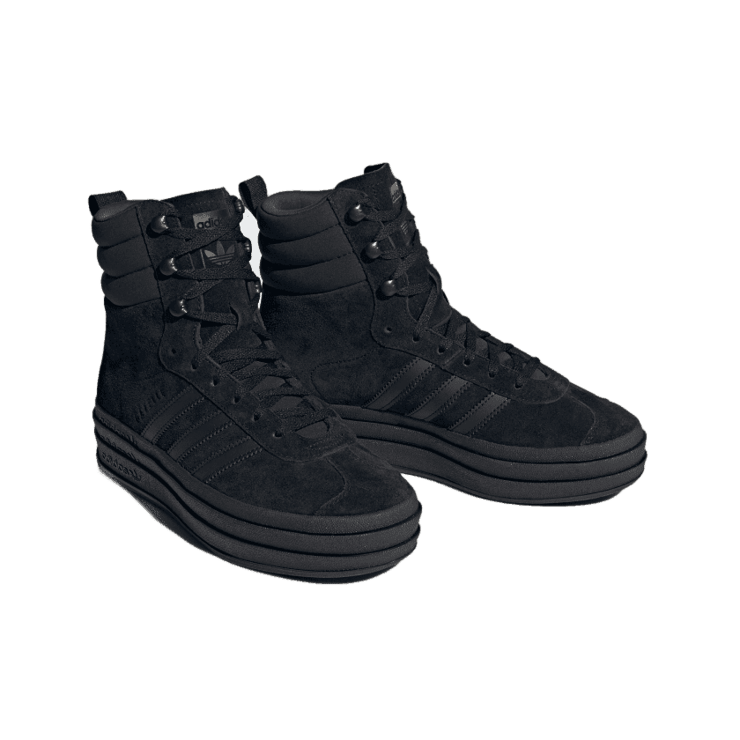 adidas Gazelle Boot 'Triple Black' (W) Angle 2