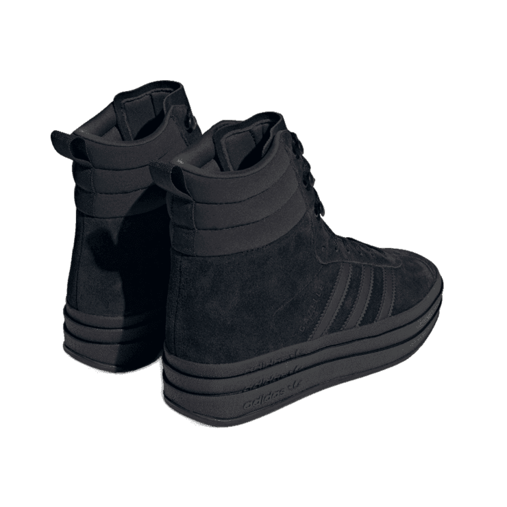 adidas Gazelle Boot 'Triple Black' (W) Angle 3