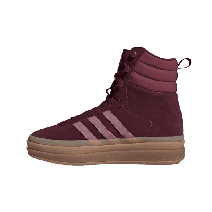 adidas Gazelle Boot 'Maroon Gum' (W) Angle 4