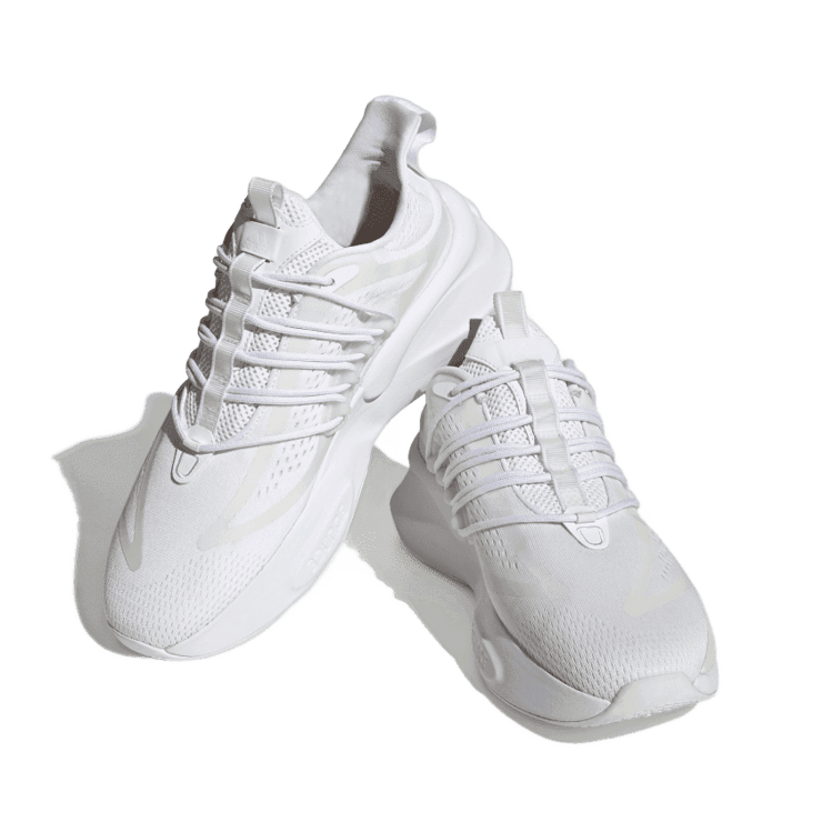 adidas AlphaBoost V1 'Triple White' Angle 2