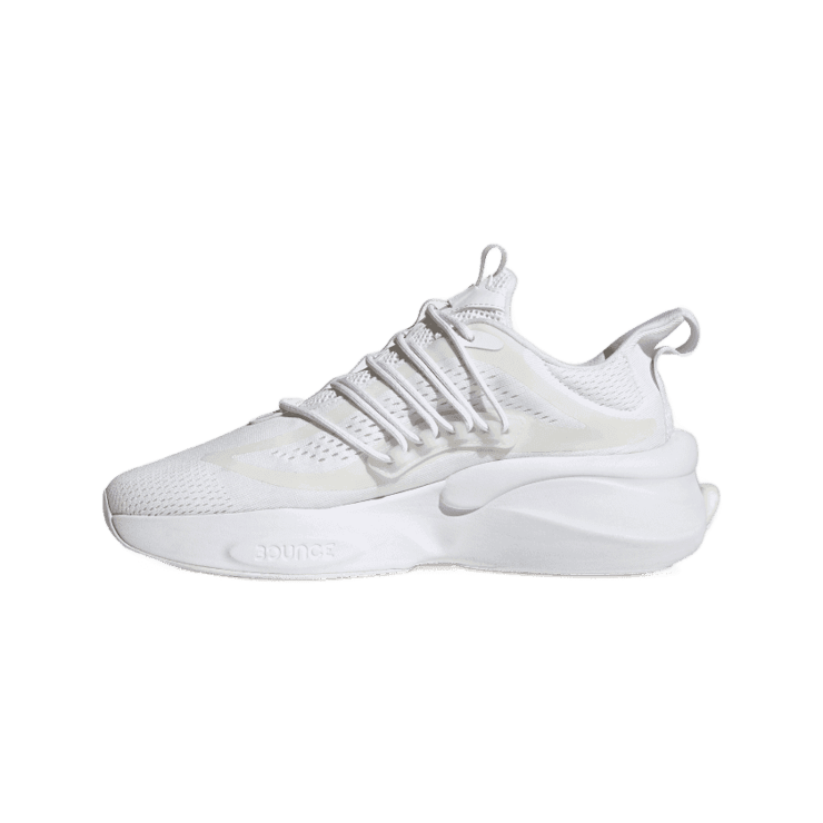 adidas AlphaBoost V1 'Triple White' Angle 4