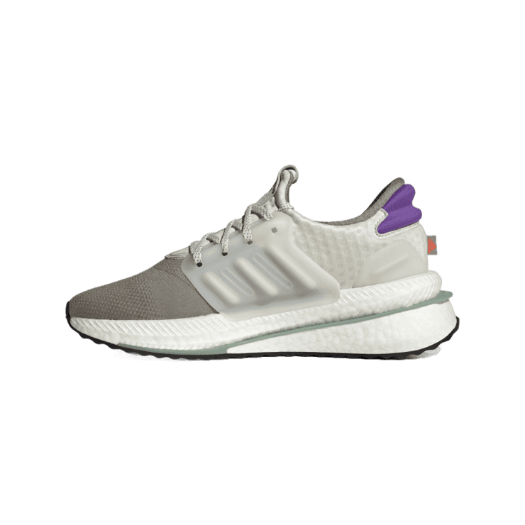 adidas X_PLRBOOST 'Aluminium Purple Rush' Angle 4