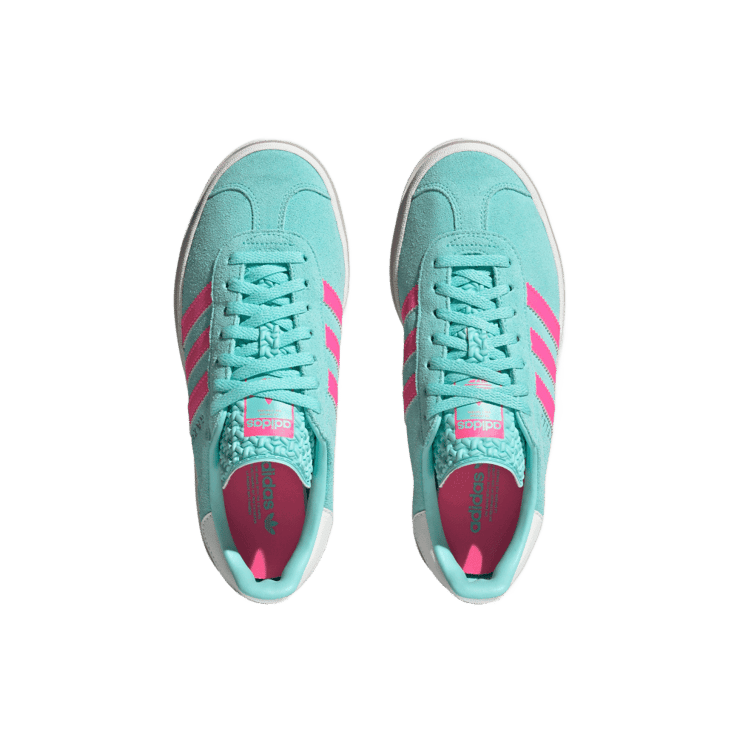adidas Gazelle Bold 'Flash Aqua Lucid Pink' (W) Angle 0