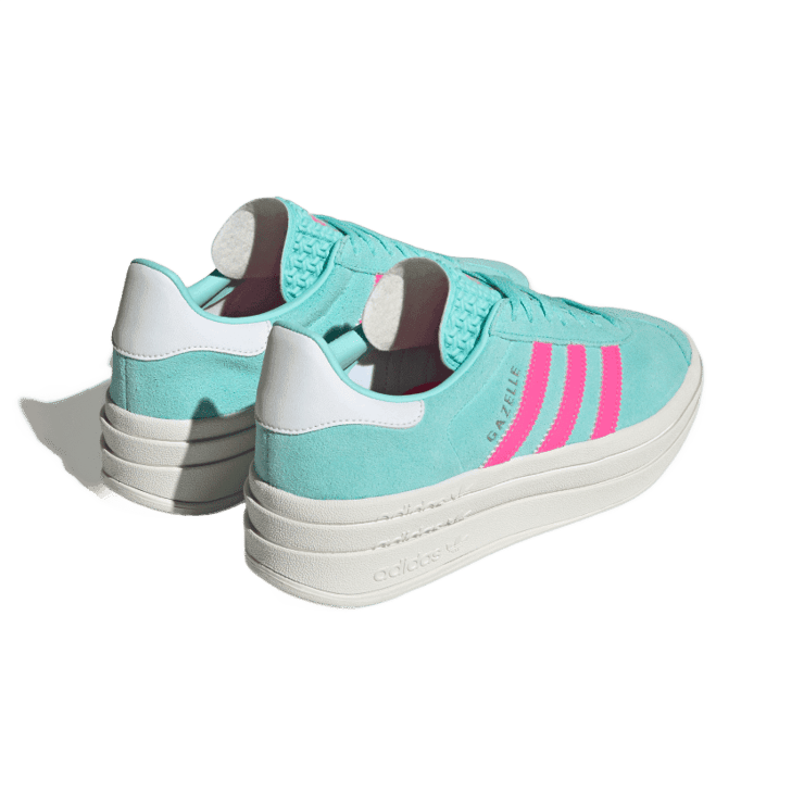 adidas Gazelle Bold 'Flash Aqua Lucid Pink' (W) Angle 3