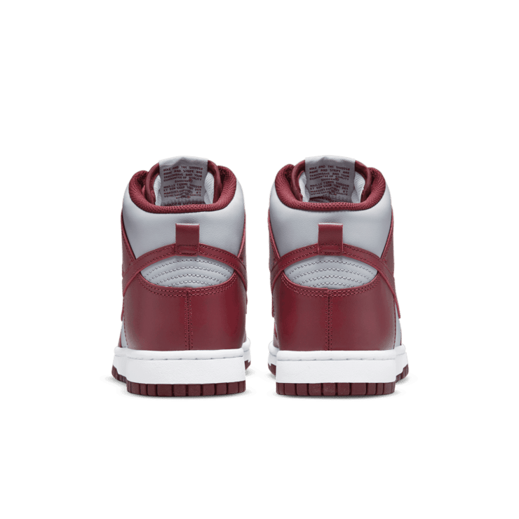 Nike Dunk High Dark Beetroot Wolf Grey Angle 3