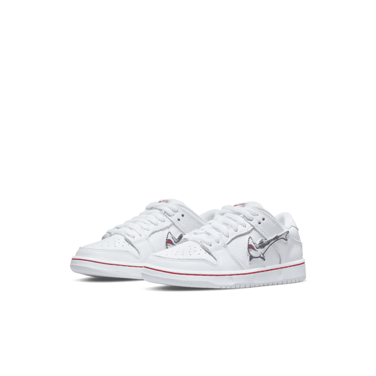 Nike SB Dunk Low Oski Great White (PS) Angle 2