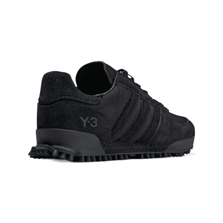 adidas Y-3 Marathon 'Triple Black' Angle 3