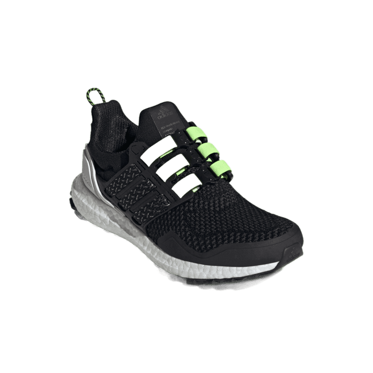 adidas UltraBoost 1.0 'Black Lucid Lemon' (W) Angle 3