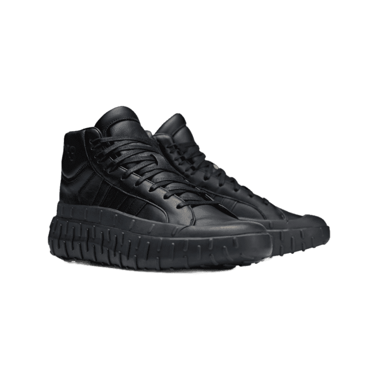 adidas Y-3 GR.1P High 'Black' Angle 2
