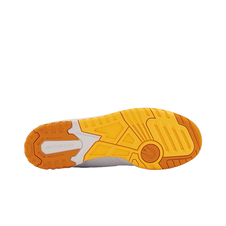 New Balance 550 Lakers White Gold Angle 2