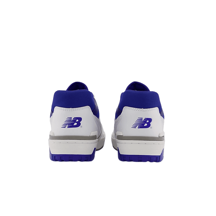 New Balance 550 Lakers White Purple Angle 3