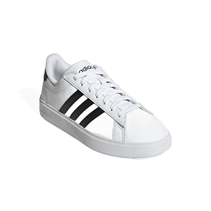 adidas Grand Court 2.0 'White Black' (W) Angle 2