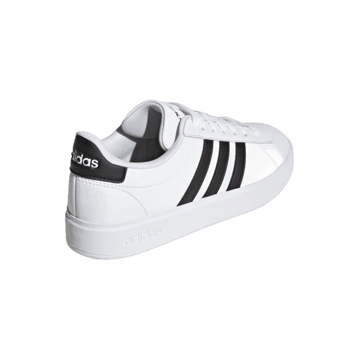 adidas Grand Court 2.0 'White Black' (W) Angle 3