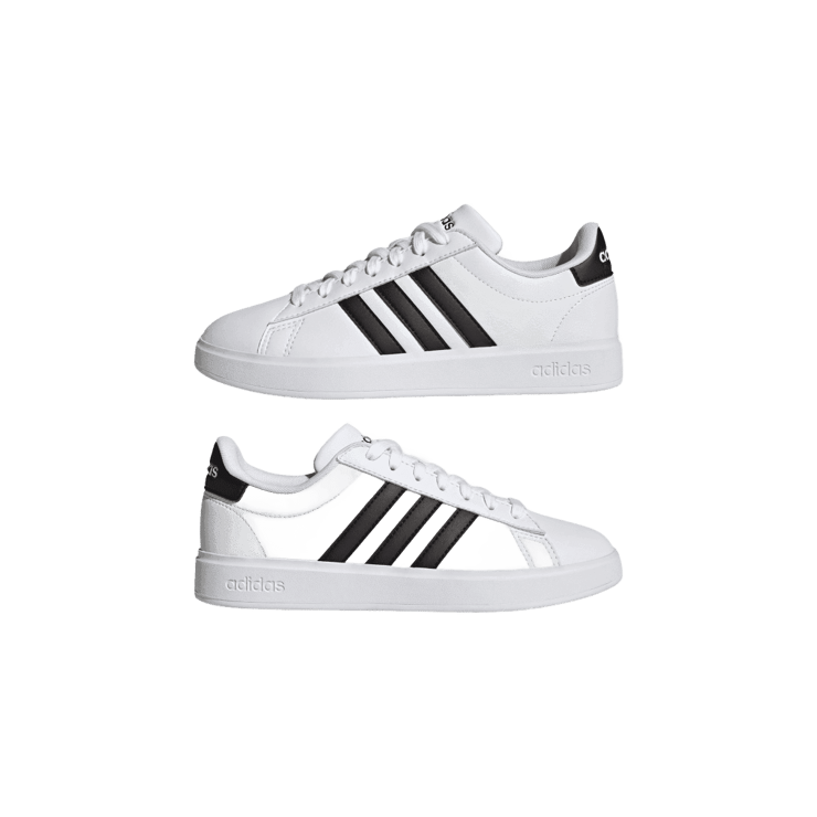 adidas Grand Court 2.0 'White Black' (W) Angle 5