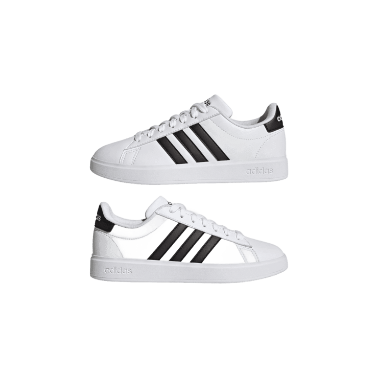 adidas Grand Court 2.0 'White Black' (W) Angle 5