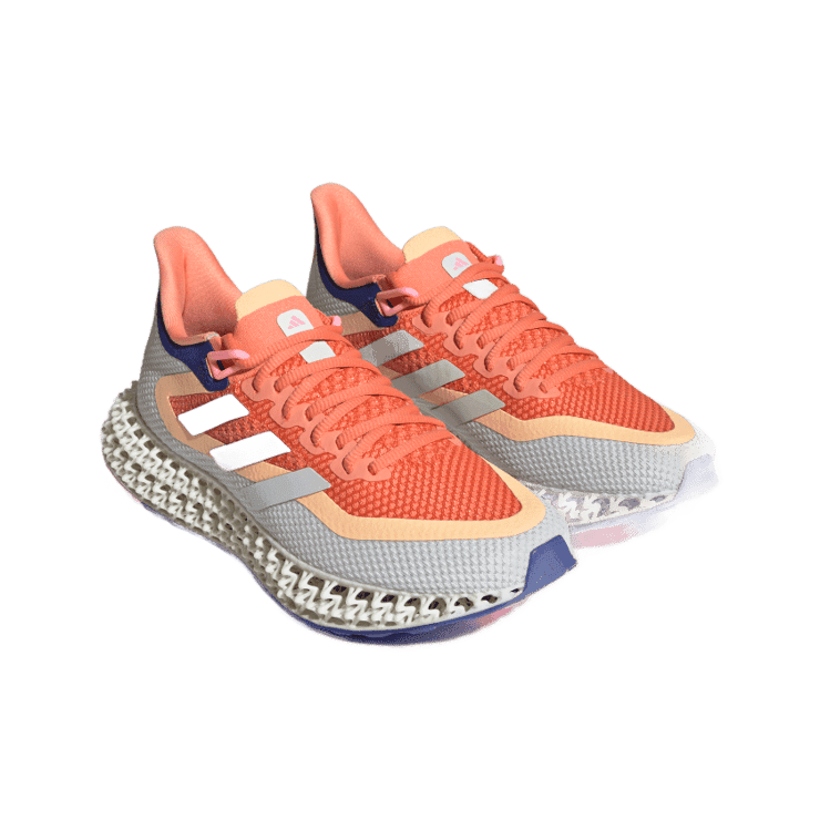 adidas 4DFWD 2 'Coral Fusion Grey' (W) Angle 3