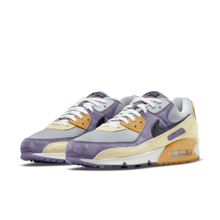 Nike Air Max 90 NRG Court Purple Lemon Drop Angle 2