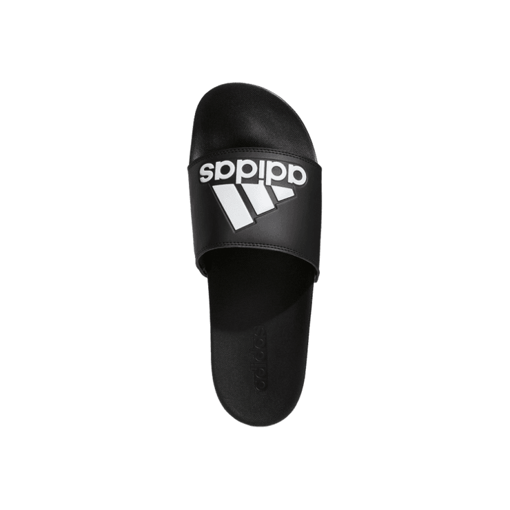 adidas Adilette Comfort Slide 'Black White' Angle 0