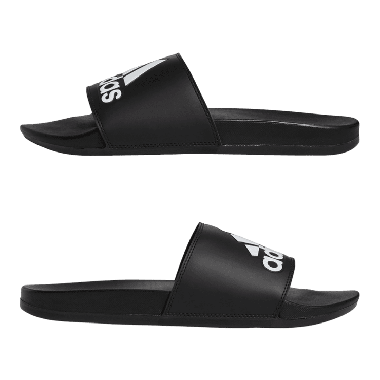 adidas Adilette Comfort Slide 'Black White' Angle 5