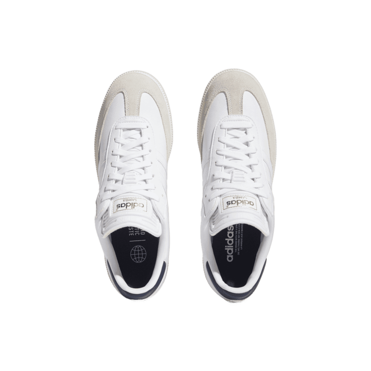 adidas Samba Spikeless Golf 'White Collegiate Navy' Angle 0