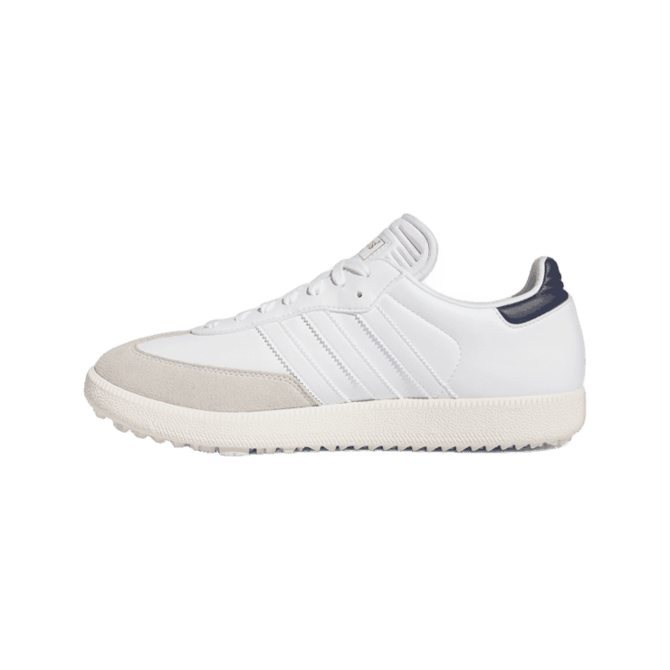 adidas Samba Spikeless Golf 'White Collegiate Navy' Angle 3