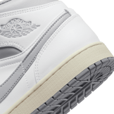 Jordan 1 Mid White Stealth Angle 5