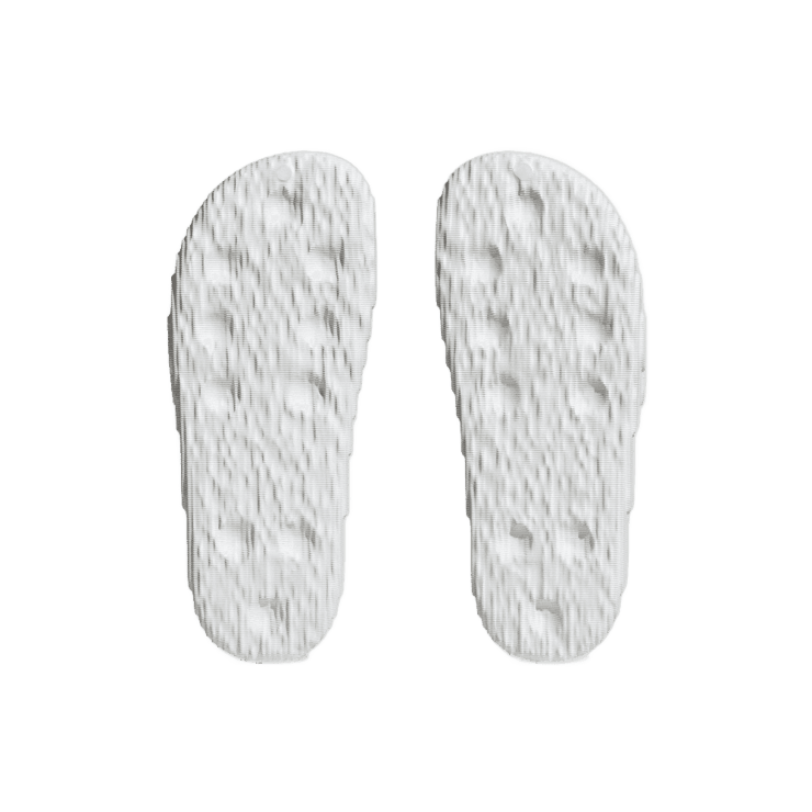 adidas Adilette 22 Slides 'Crystal White' Angle 1