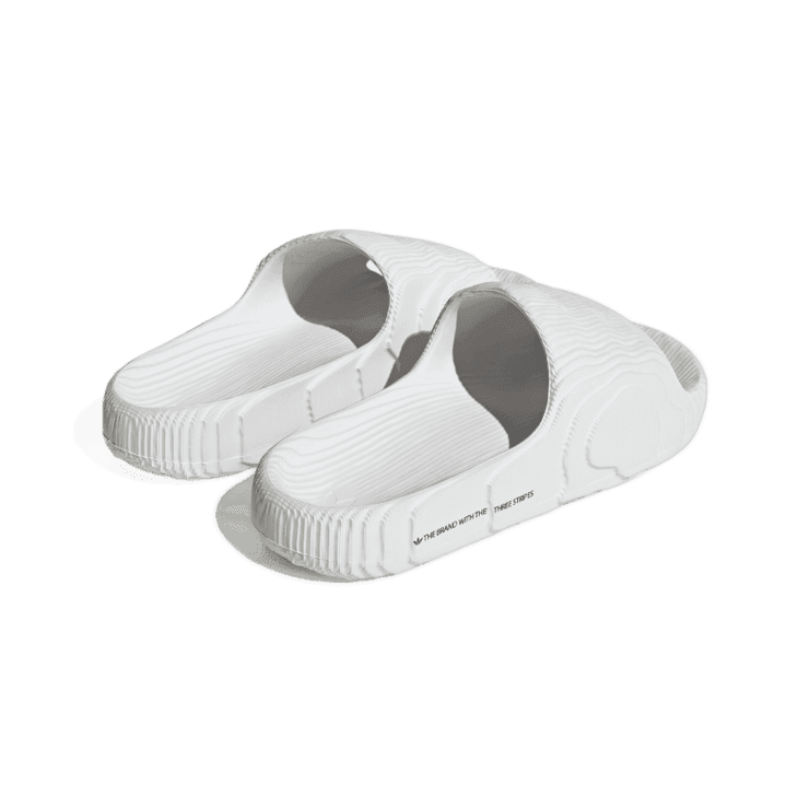 adidas Adilette 22 Slides 'Crystal White' Angle 3