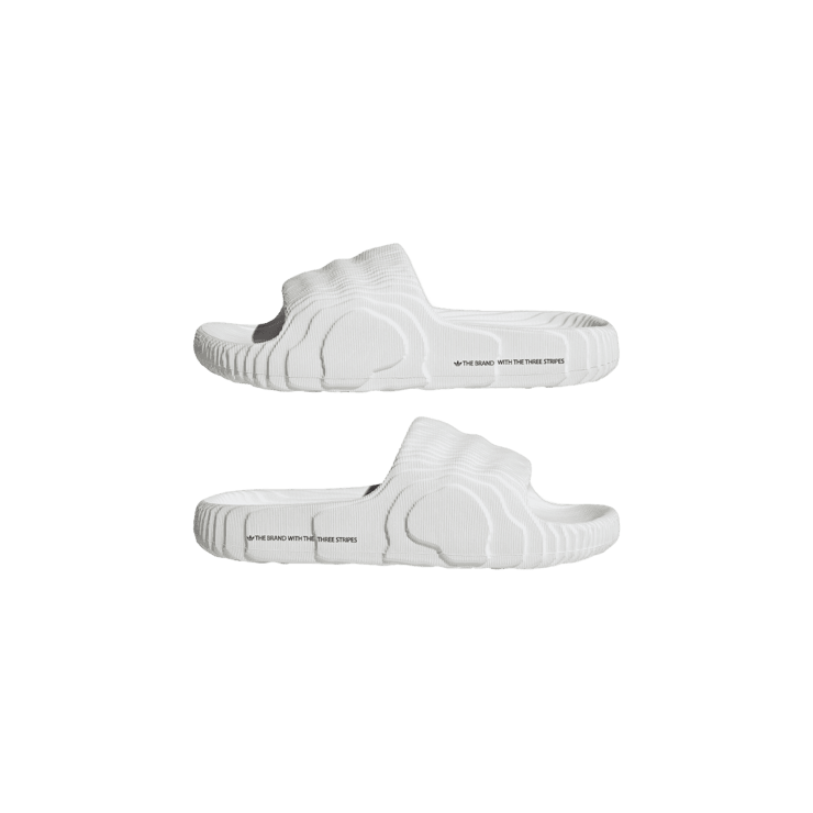 adidas Adilette 22 Slides 'Crystal White' Angle 5