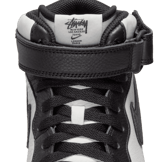Nike Air Force 1 Mid Stussy Grey Black Angle 6