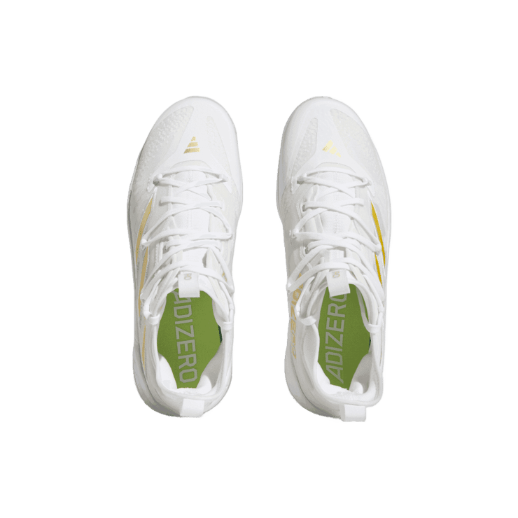 adidas Adizero Afterburner 9 NWV TF 'White Gold' Angle 0