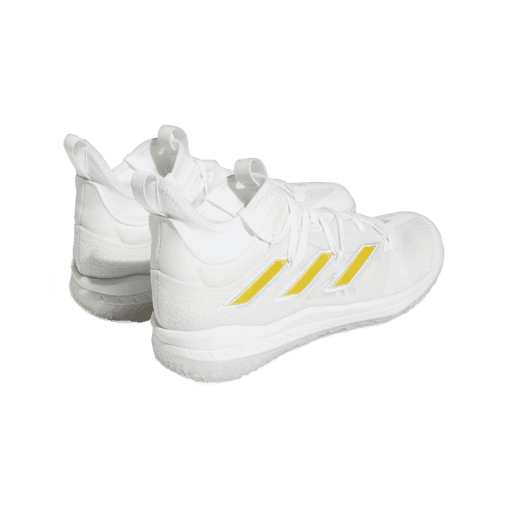 adidas Adizero Afterburner 9 NWV TF 'White Gold' Angle 3