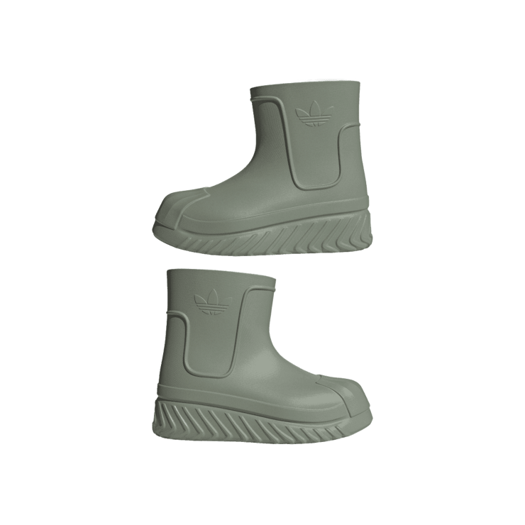 adidas adiFOM Superstar Boot 'Silver Green' (W) Angle 5