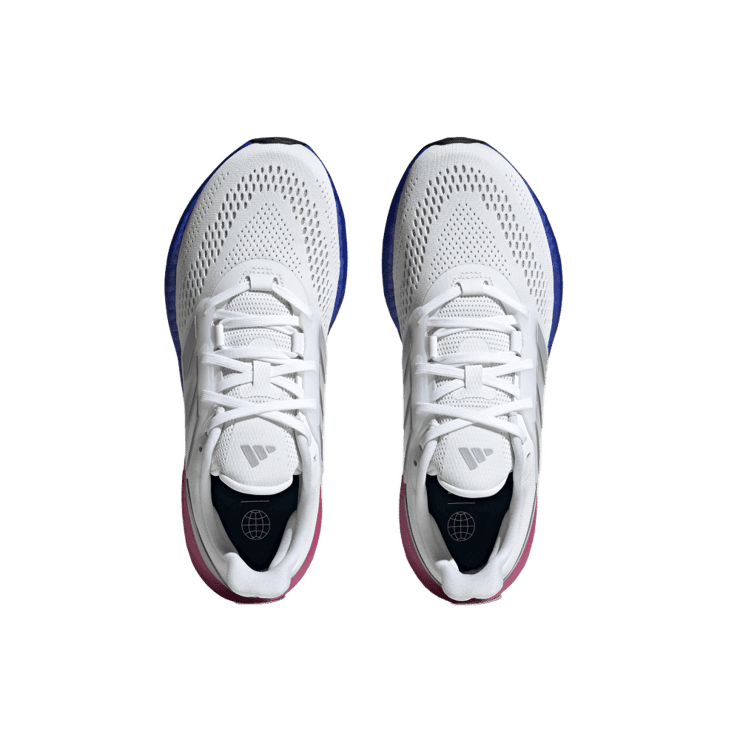 adidas PureBoost 22 'White Lucid Blue Gradient' Angle 0