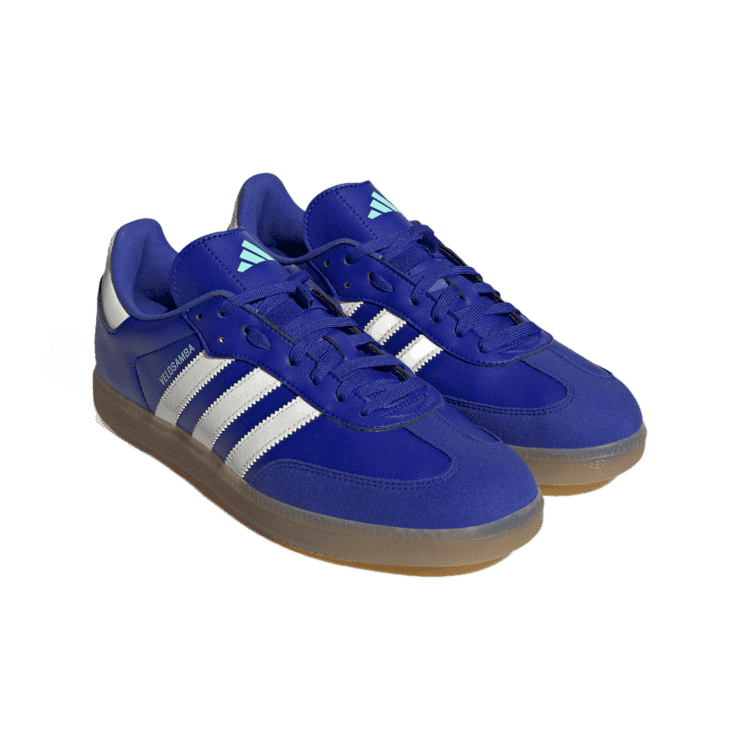 adidas Velosamba Vegan 'Lucid Blue Gum' Angle 2