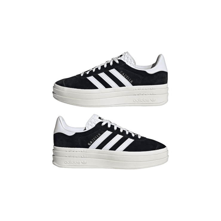 adidas Gazelle Bold 'Black White' (W) Angle 6