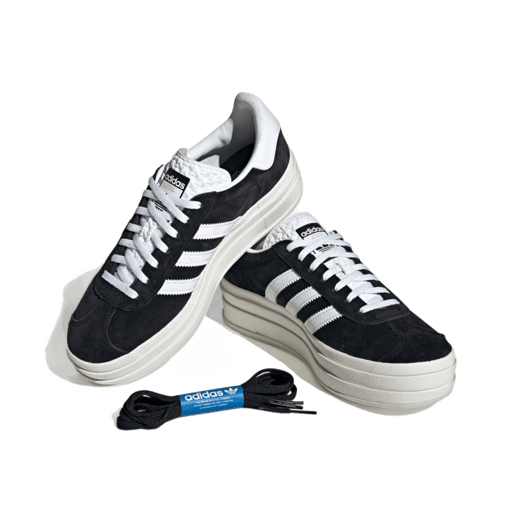 adidas Gazelle Bold 'Black White' (W) Angle 7