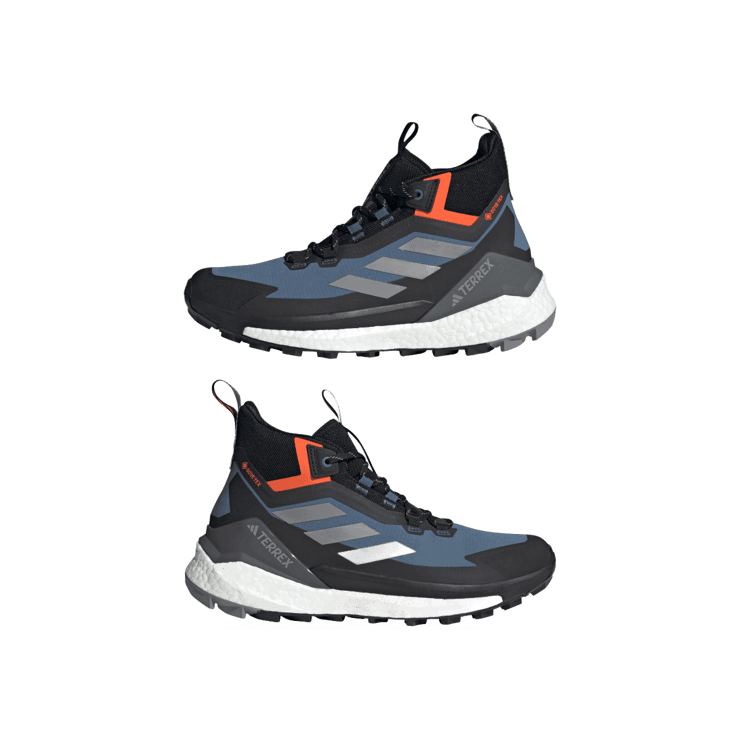 adidas Terrex Free Hiker GORE-TEX 2 'Wonder Steel Impact Orange' Angle 5