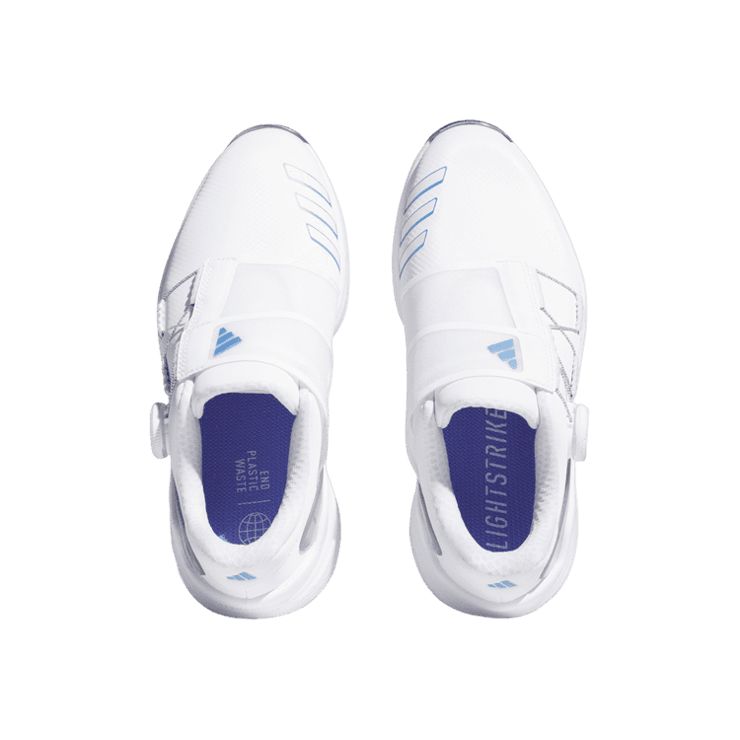 adidas ZG23 BOA Golf 'White Blue Fusion Metallic' (W) Angle 1