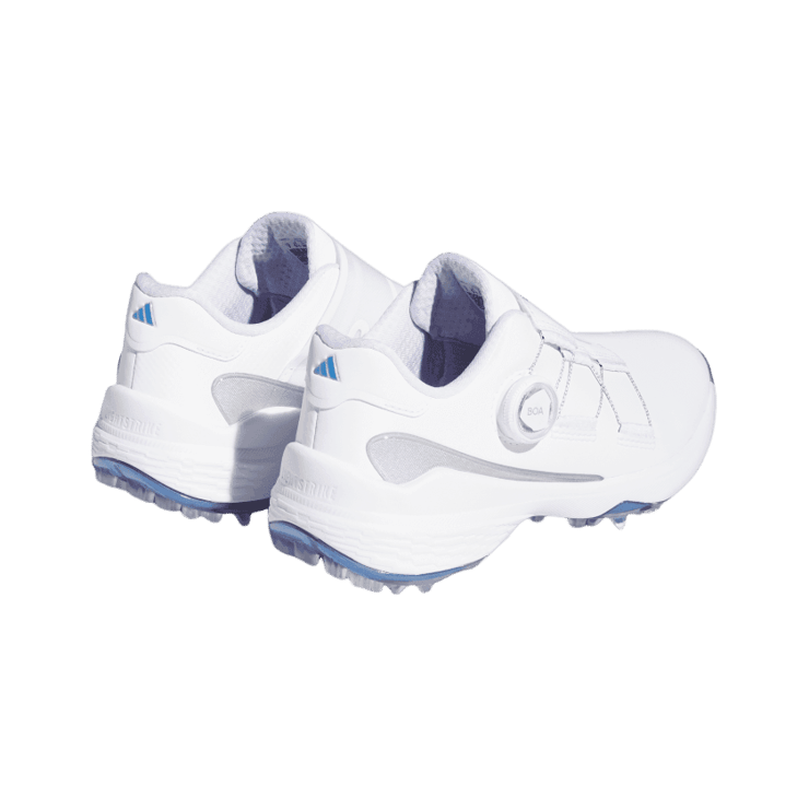 adidas ZG23 BOA Golf 'White Blue Fusion Metallic' (W) Angle 4