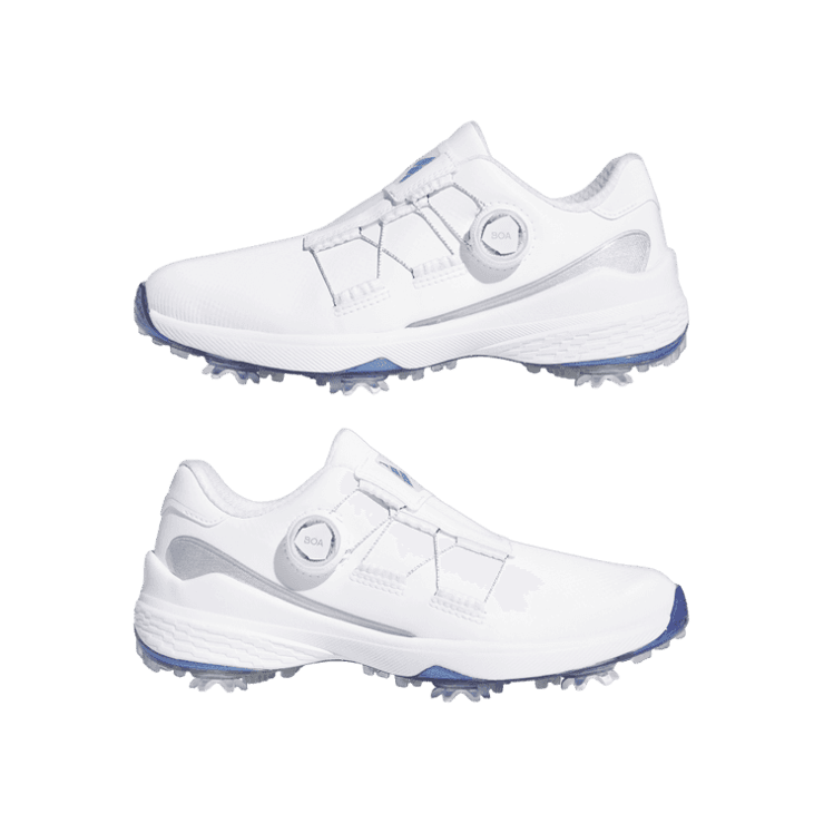 adidas ZG23 BOA Golf 'White Blue Fusion Metallic' (W) Angle 6