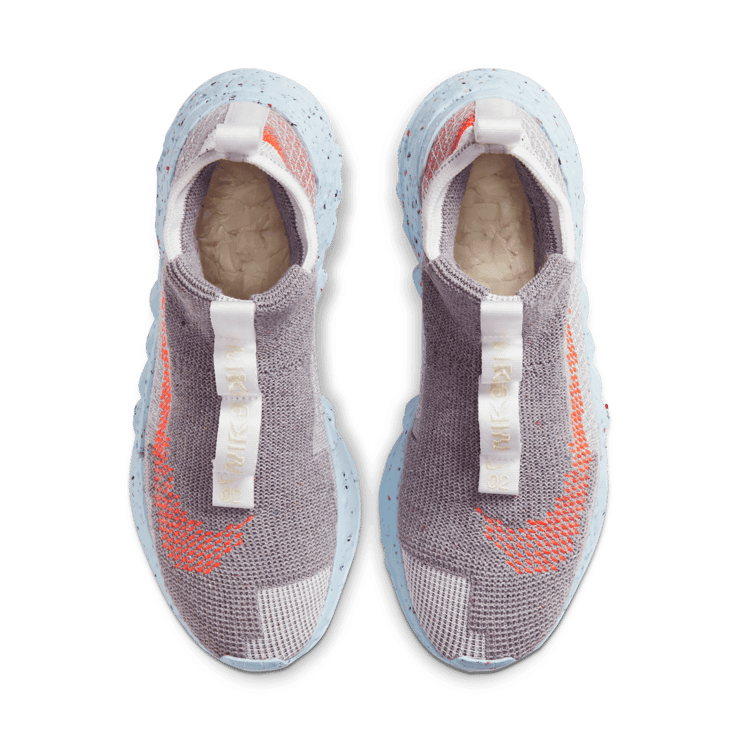 Nike Space Hippie 02 Vast Grey Hyper Crimson Angle 1